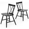 Farmhouse Dining Chair Set of 2, Rubber Wood Frame, Comfortable Seating for Kitchen and Dining Rooms